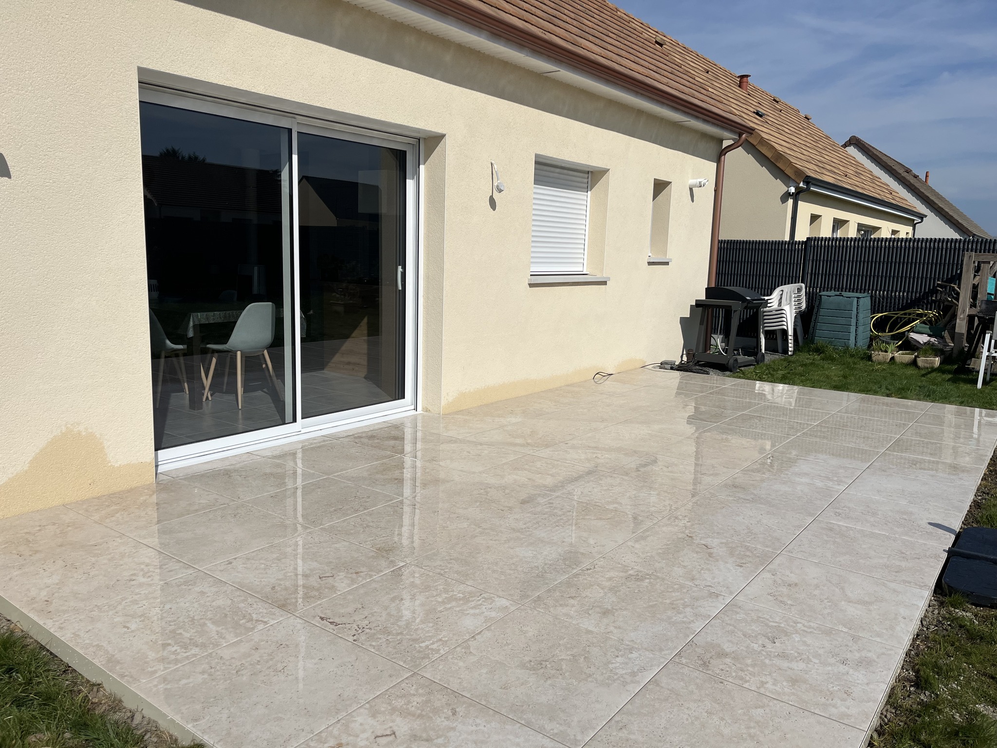 Terrasse aménagée